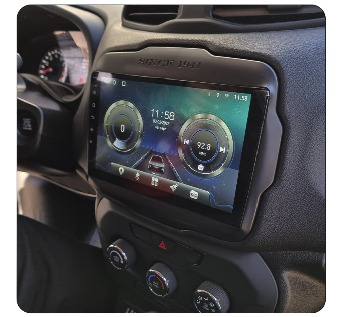 Штатна магнітола Jeep Renegade 2018- Element 1/16