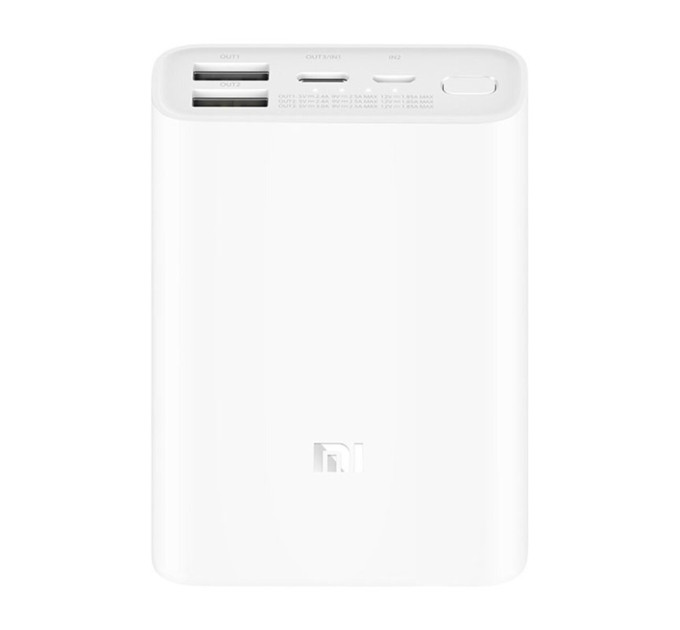 Повербанк Xiaomi Mi Power Bank 3 Ultra Compact 10000 mAh 22.5W (PB1022ZM) White