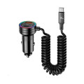 Автомобільний зарядний пристрій Usams US-CC167 C33 60W Black
