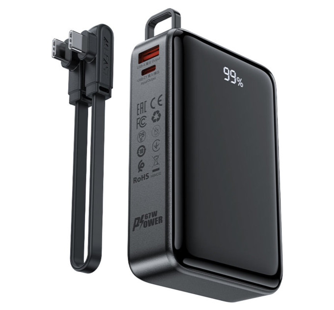 Повербанк ACEFAST M4 PD67W 20000mAh Black