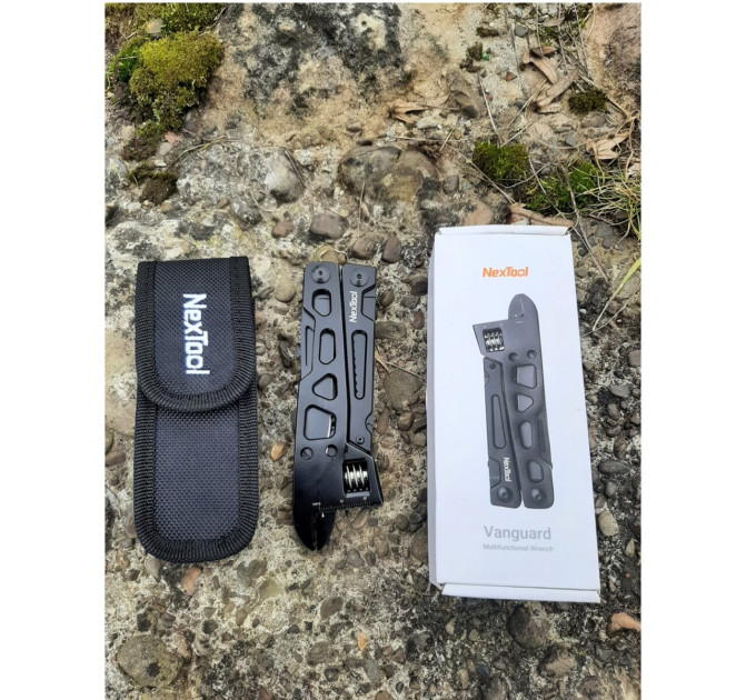 Мультитул Xiaomi NexTool Vanguard Multifunctional Wrench Black