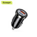 Автомобільний зарядний пристрій Essager ECC2Q-WL0A black