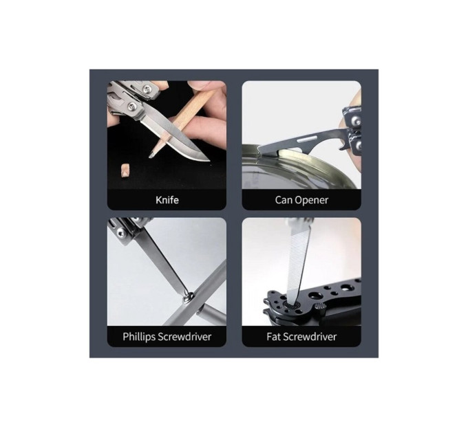 Мультитул Xiaomi Nextool Mini Flagship (Silver)