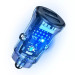 Автомобільний зарядний пристрій Usams US-CC162 C31 15W Transparent Dual USB A+A Mini Car Charger