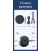 Bluetooth-ресивер CHAROME A9 AUX BT Receiver Silver