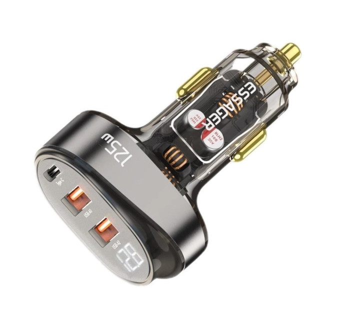Автомобільний зарядний пристрій Essager ECC2AC-FM12-Z
