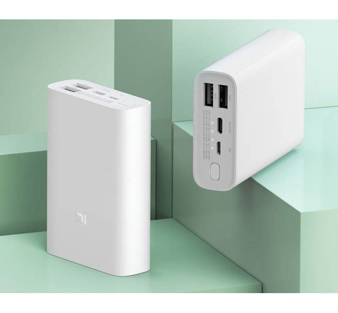 Повербанк Xiaomi Mi Power Bank 3 Ultra Compact 10000 mAh 22.5W (PB1022ZM) White