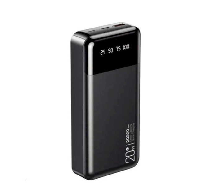 Повербанк XO PR192 20W (PD20W/QC18W) 20000mAh Black