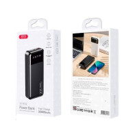 Повербанк XO PR192 20W (PD20W/QC18W) 20000mAh Black