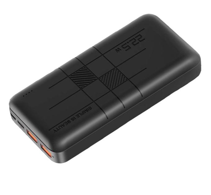 Повербанк XO PR188 PD20W+QC22.5W 20000mAh Black