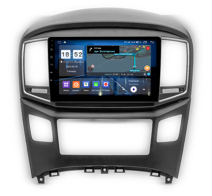 Штатна магнітола Abyss Audio QX-9222 для Hyundai H1 2016+