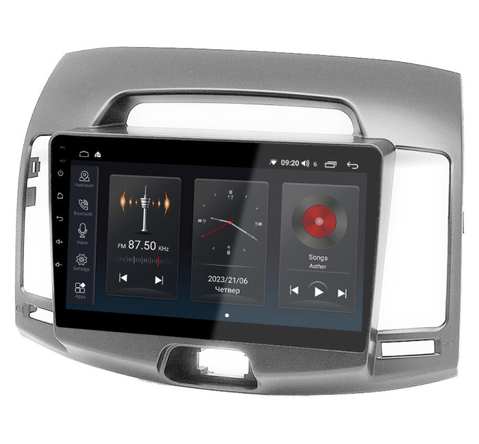 Штатна магнітола Abyss Audio SP-9209 для Hyundai Elantra 2008-2010