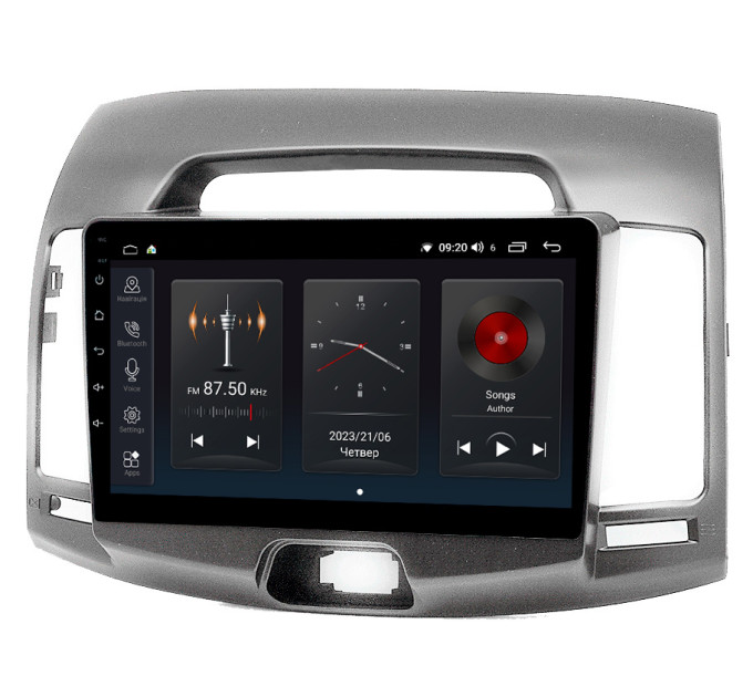 Штатна магнітола Abyss Audio SP-9209 для Hyundai Elantra 2008-2010