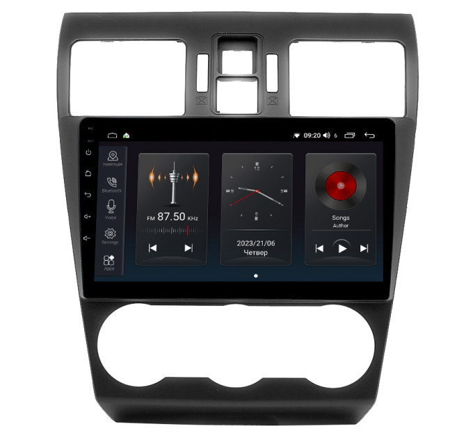 Штатна магнітола Abyss Audio SP-9265 для Subaru Forester 2013-2015