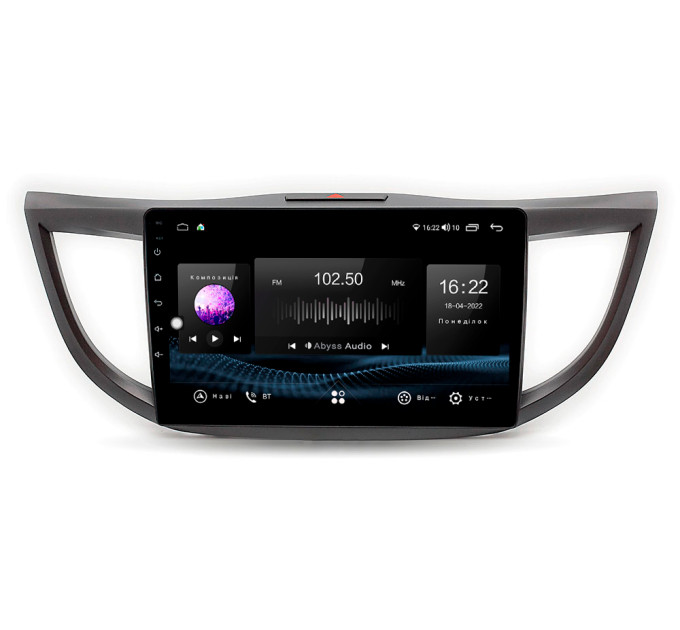 Штатна магнітола Abyss Audio SX-0164 для Honda CR-V 2012-2016