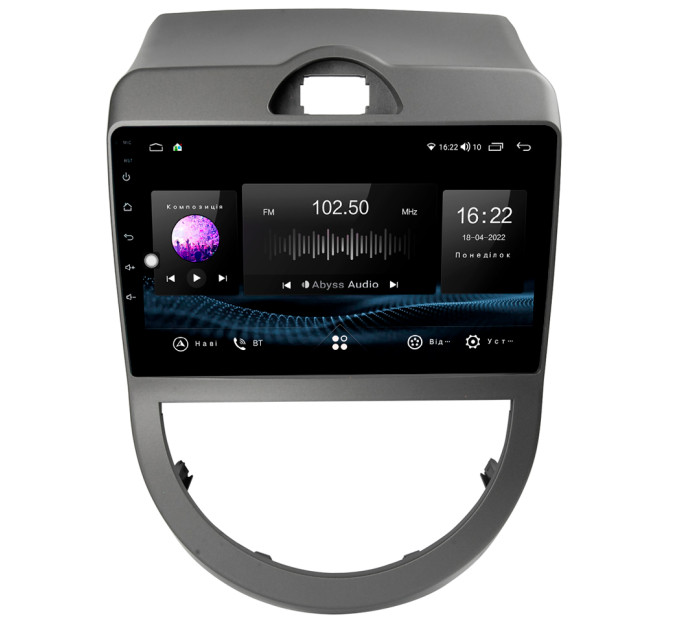 Штатна магнітола Abyss Audio SX-9201 для KIA Soul 2008-2011