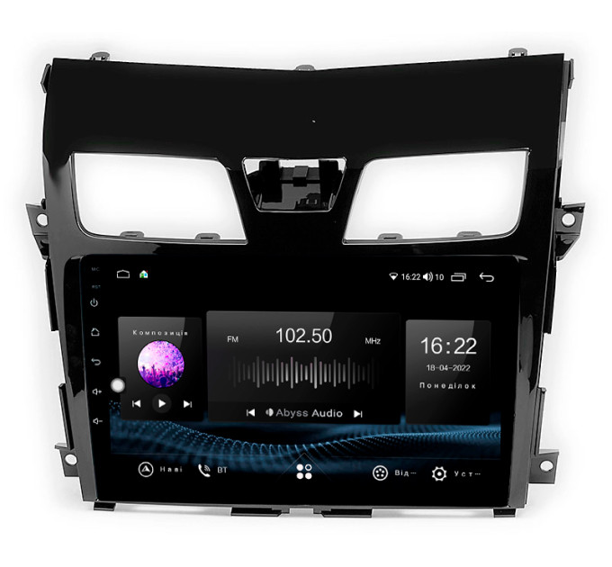 Штатна магнітола Abyss Audio SX-9327 для Nissan Teana / Altima 2012-2020