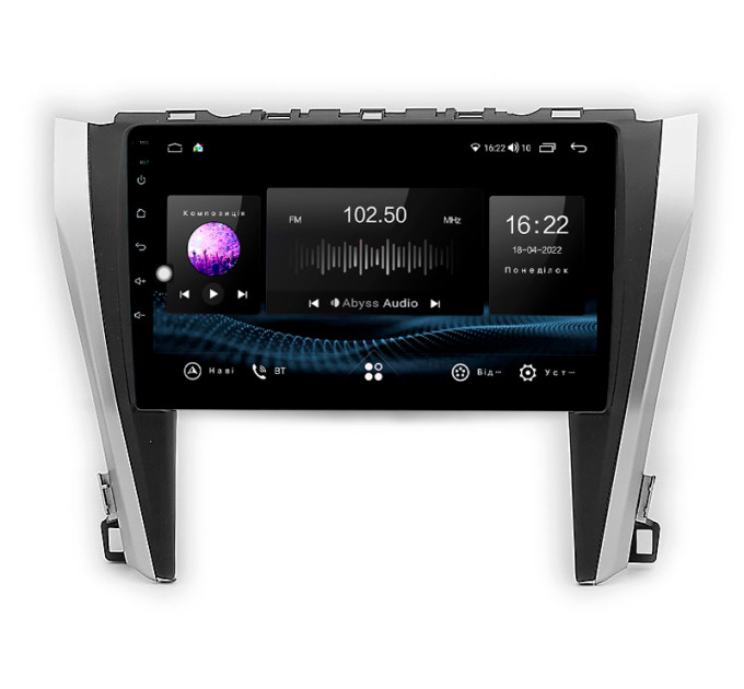 Штатна магнітола Abyss Audio SX-0126 для Toyota Camry V55 2015-2017