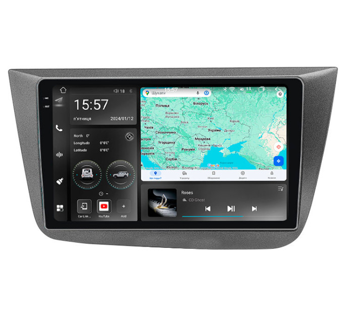 Штатна магнітола Abyss Audio WR-9335 для Seat Altea / Toledo 2004-2015