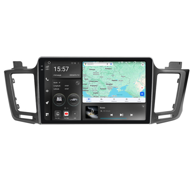 Штатна магнітола Abyss Audio WR-0137 для Toyota RAV4 XA40 2013-2016