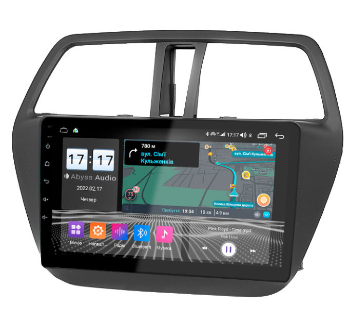 Штатна магнітола Abyss Audio QX-9259 для Suzuki SX4 /S Cross 2014+