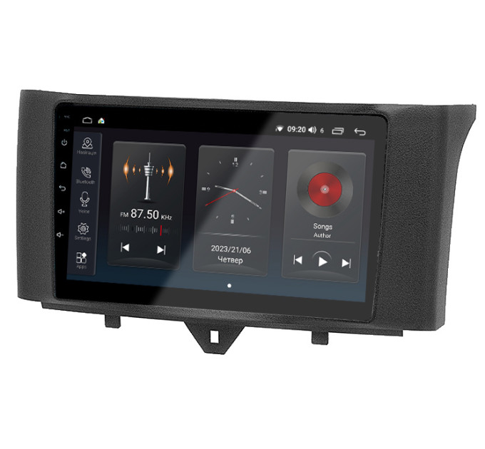 Штатна магнітола Abyss Audio SP-9344 для Smart ForTwo 2011-2017