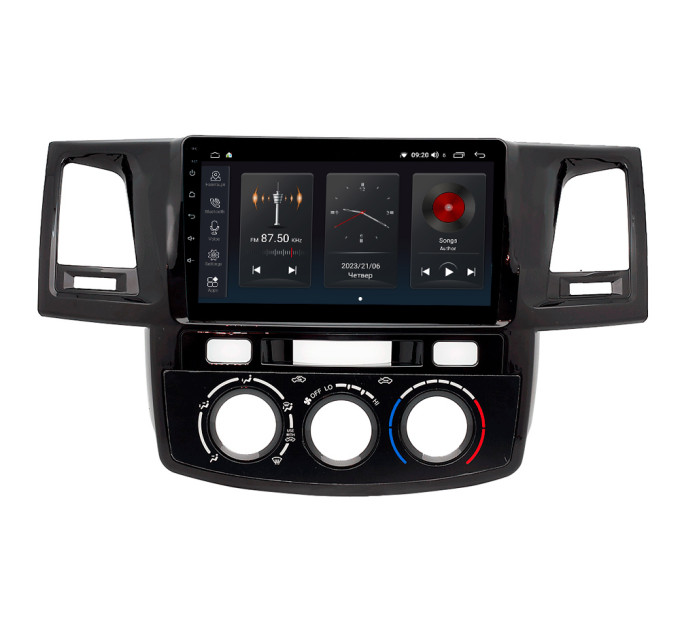 Штатна магнітола Abyss Audio SP-9153 для Toyota Hilux (Клімат-контроль) 2012-2015