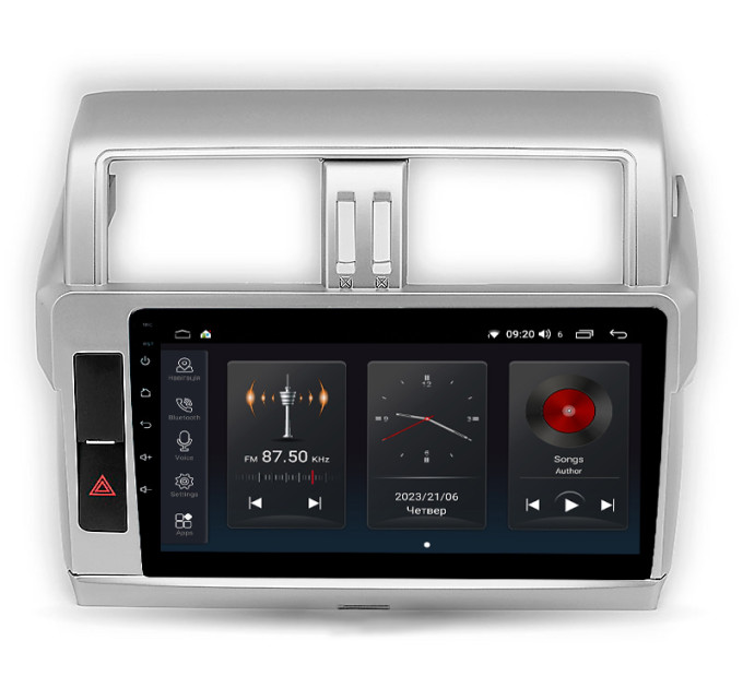Штатна магнітола Abyss Audio SP-0146 для Toyota PRADO J150 2014-2016