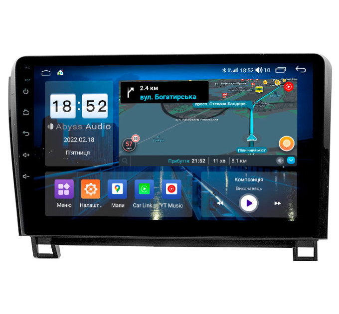 Штатна магнітола Abyss Audio QS-0150 для Toyota Sequoia 2008-2015