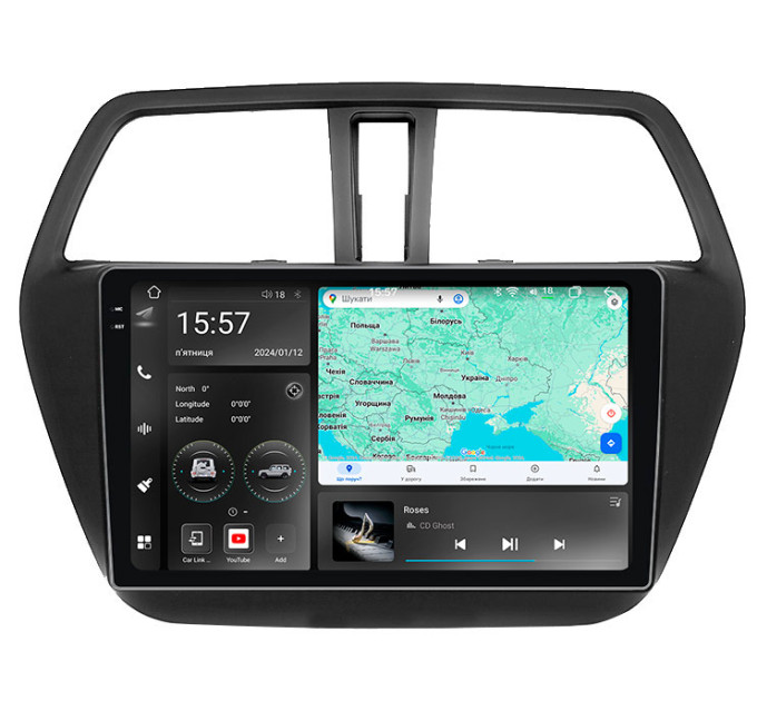 Штатна магнітола Abyss Audio WR-9259 для Suzuki SX4 /S Cross 2014+