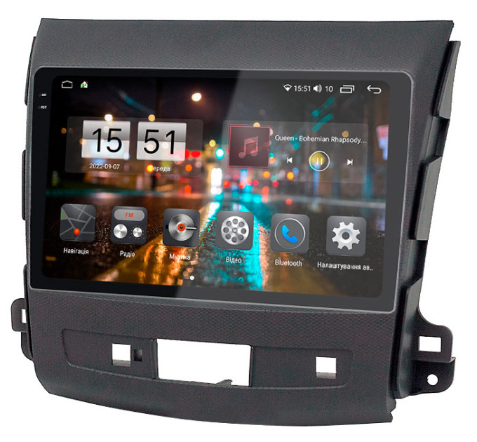 Штатна магнітола Abyss Audio QXR-9245 для Mitsubishi Outlander 2006-2012