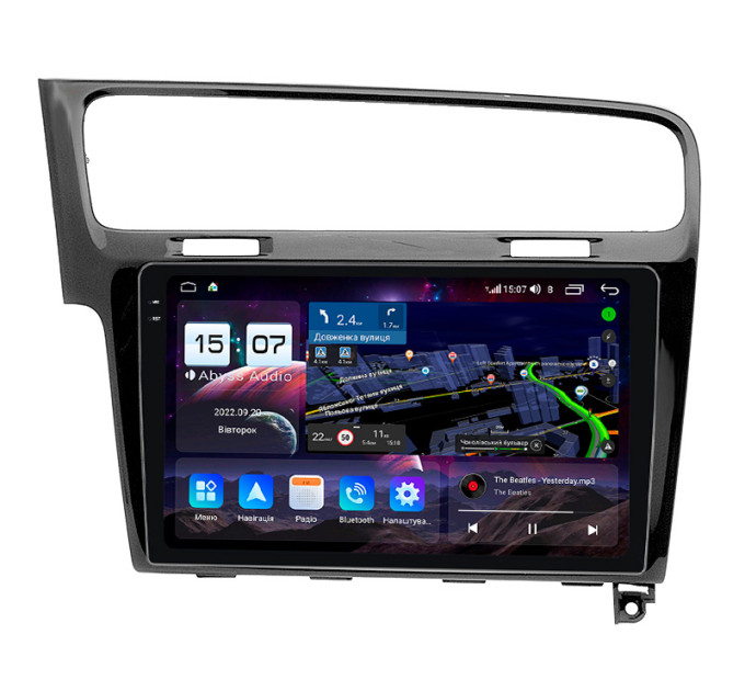 Штатна магнітола Abyss Audio QXR-0105 для Volkswagen GOLF7 2013-2015 Gray