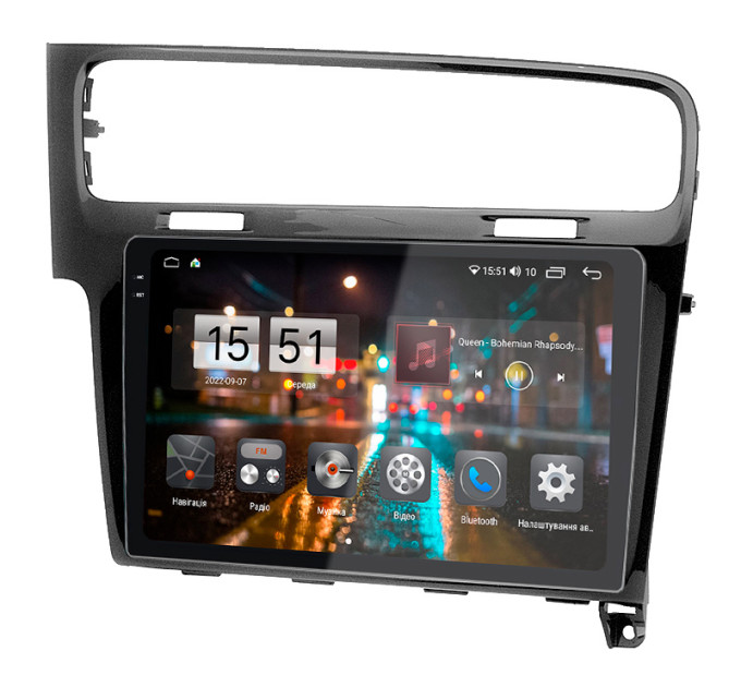 Штатна магнітола Abyss Audio QXR-0105 для Volkswagen GOLF7 2013-2015 Gray
