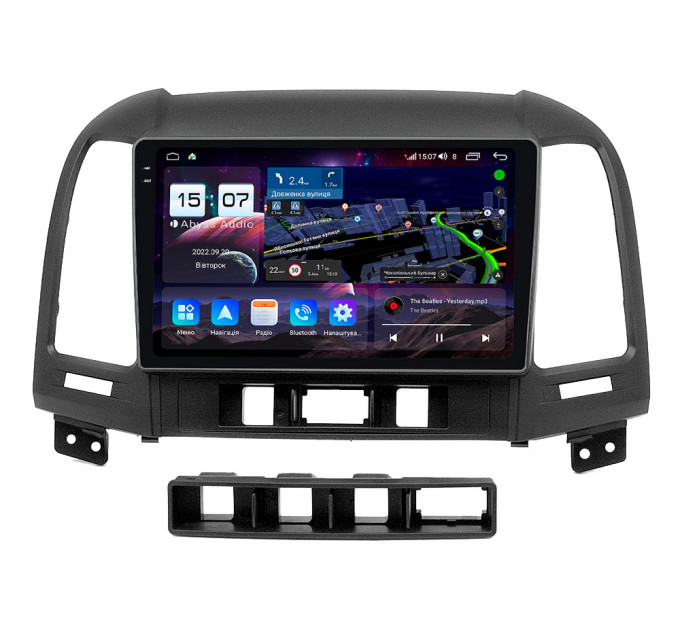 Штатна магнітола Abyss Audio QXR-9220 для Hyundai Santa Fe 2006-2012