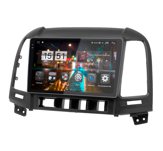 Штатна магнітола Abyss Audio QXR-9220 для Hyundai Santa Fe 2006-2012