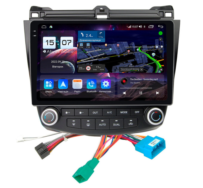 Штатна магнітола Abyss Audio QXR-0167 для Honda ACCORD 7 2002-2007