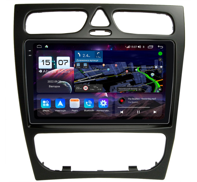 Штатна магнітола Abyss Audio QXR-9314 для Mercedes G-klasse (W463) 1998-2006