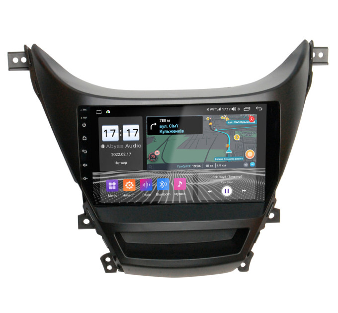 Штатна магнітола Abyss Audio QX-9211 для Hyundai Elantra 2014-2016