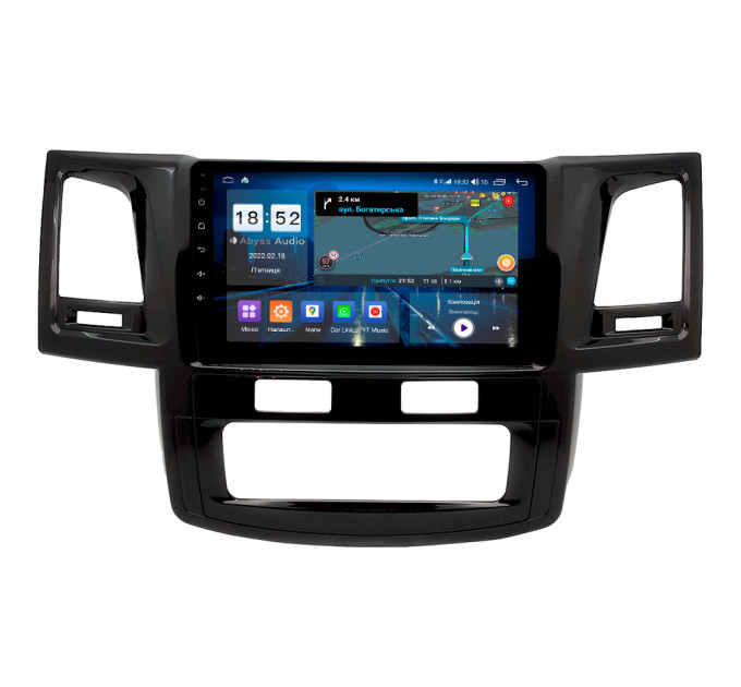 Штатна магнітола Abyss Audio QX-9153 для Toyota Hilux (Клімат-контроль) 2012-2015