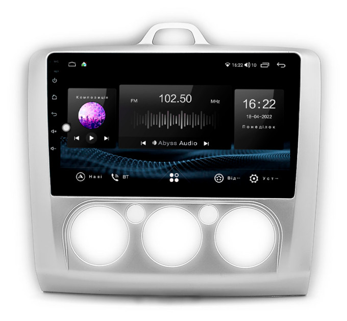 Штатна магнітола Abyss Audio SX-9283 для Ford Focus 2005-2011