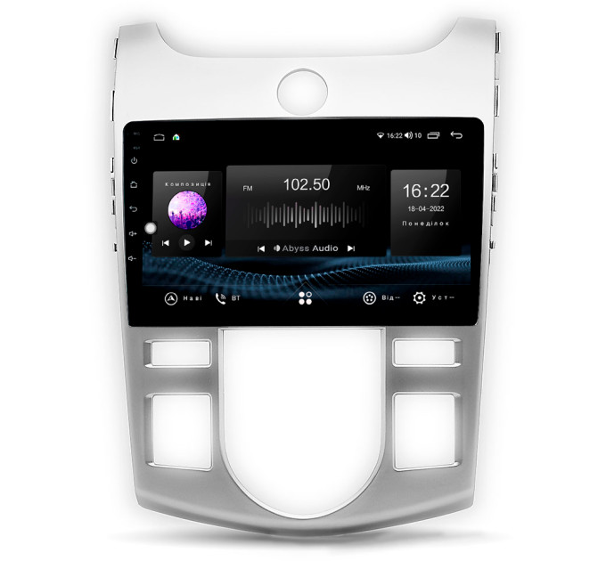 Штатна магнітола Abyss Audio SX-9194 для KIA Cerato（Клімат-контроль） 2008-2012