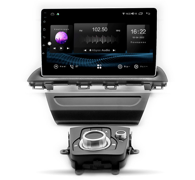Штатна магнітола Abyss Audio SX-0226 для Mazda 3 2013-2016