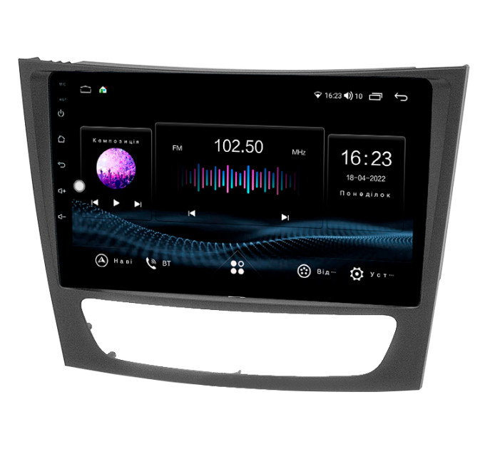 Штатна магнітола Abyss Audio SX-9311 для Mercedes E-klasse (W211), CLS-klasse (C219) 2002-2009