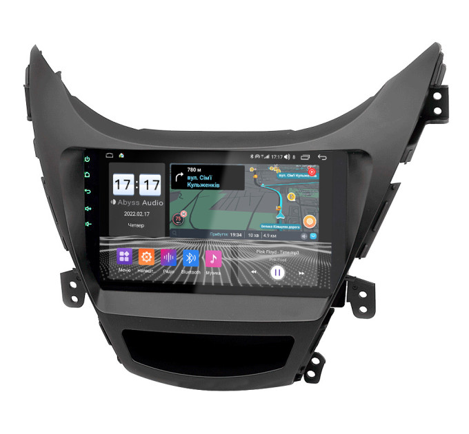 Штатна магнітола Abyss Audio QS-9210 для Hyundai Elantra 2011-2013