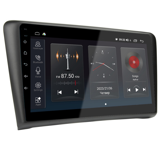Штатна магнітола Abyss Audio SP-9342 для Skoda Rapid 2012-2019