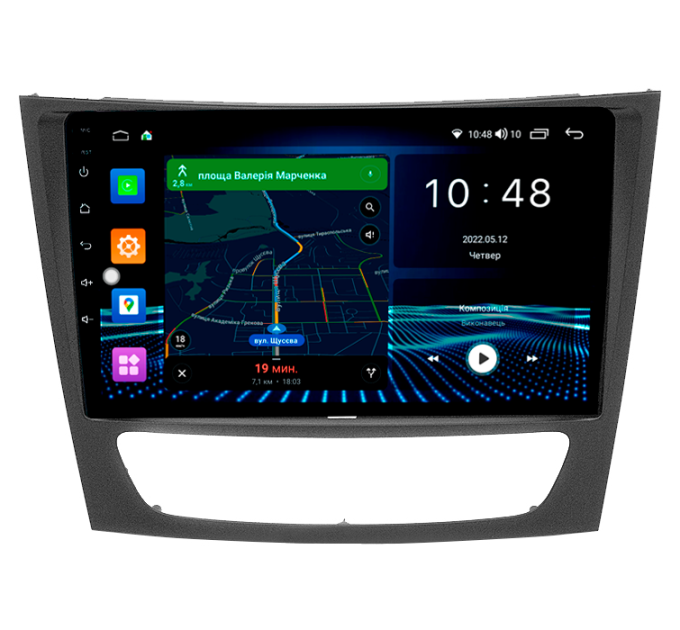 Штатна магнітола Abyss Audio MP-9311 для Mercedes E-klasse (W211), CLS-klasse (C219) 2002-2009