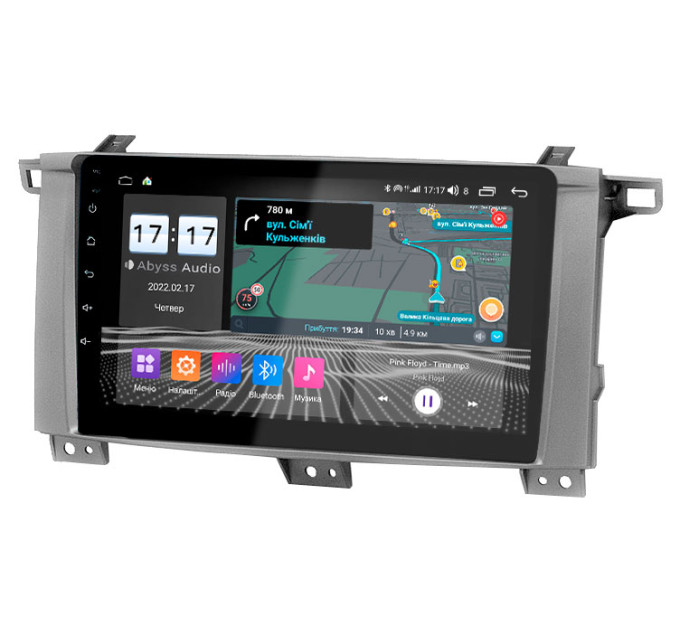 Штатна магнітола Abyss Audio QS-9140 для Toyota LANDCRUISER 100 GX 2005+