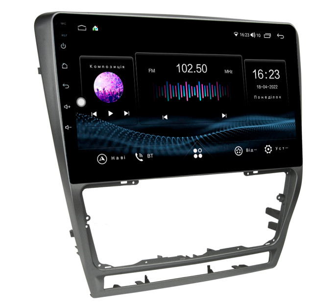 Штатна магнітола Abyss Audio SX-0117 для Skoda Octavia A5 2004-2013