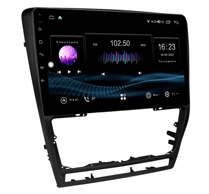 Штатна магнітола Abyss Audio SX-0117 для Skoda Octavia A5 2004-2013
