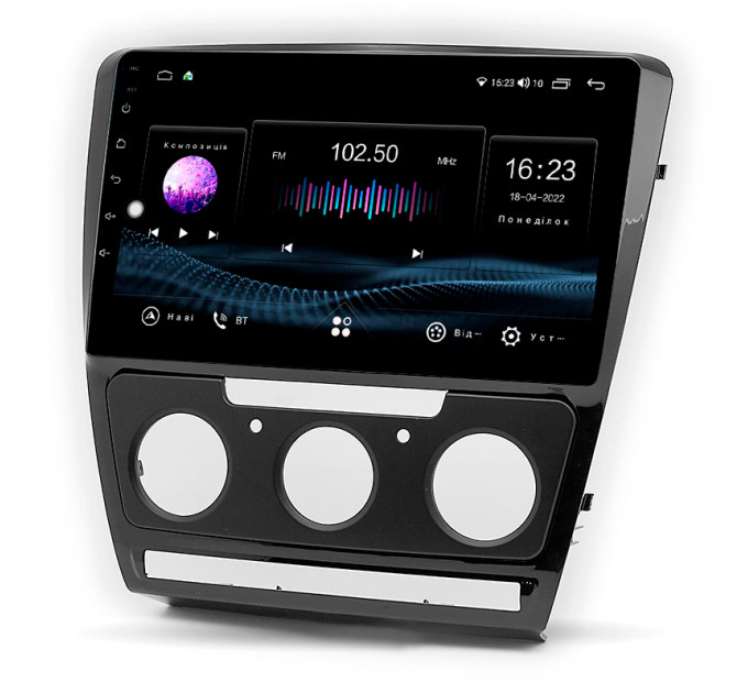 Штатна магнітола Abyss Audio SX-0117 для Skoda Octavia A5 2004-2013